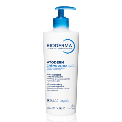 Crema hidratanta parfumata Atoderm Ultra, 500 ml, Bioderma -