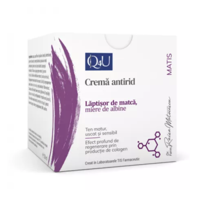 Crema antirid de noapte Matis Q4U, 50ml, Tis Farmaceutic -