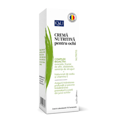 Crema nutritiva pentru ochi Nutritis Q4U, 20 ml, Tis Farmaceutic -