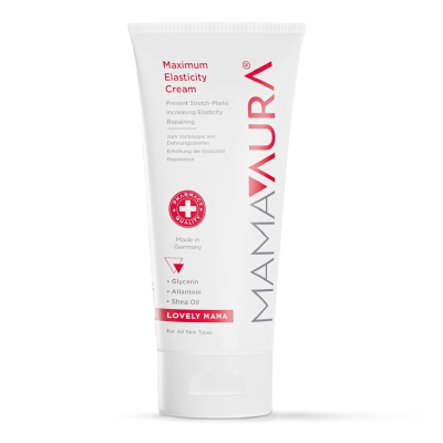 Crema pentru elasticitatea pielii Maximum Elasticity Lovely Mama, 150 ml, Mamaaura -