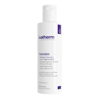 Demachiant fluid pentru fata si ochi Toleriskin, 200ml, Ivatherm -