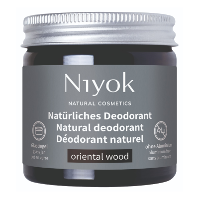 Deodorant crema cu aroma de Oriental Wood, 40ml, Niyok -