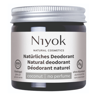 Deodorant crema fara parfum, 40ml, Niyok -