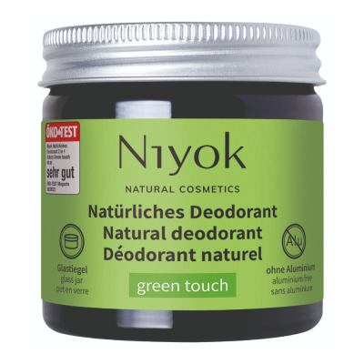 Deodorant crema Green Touch, 40ml, Niyok -