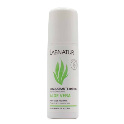 Roll-on fara aluminiu Aloe Vera, 75ml, LabNatur -