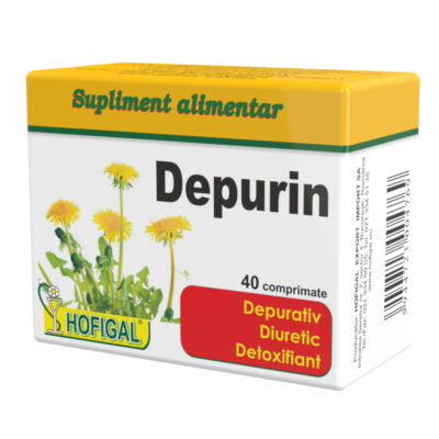 Depurin, 40 comprimate, Hofigal -