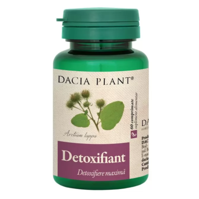 Detoxifiant, 60 comprimate, Dacia Plant -