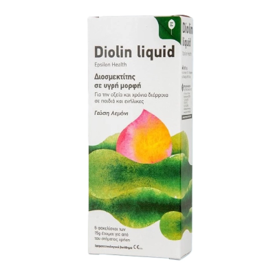 Diolin liquid, 6 plicuri*15 g, Epsilon Health -