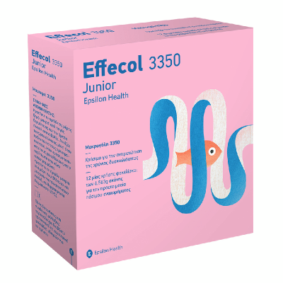 Effecol 3350 Junior, 12 plicuri*6,5 g, Epsilon Health -