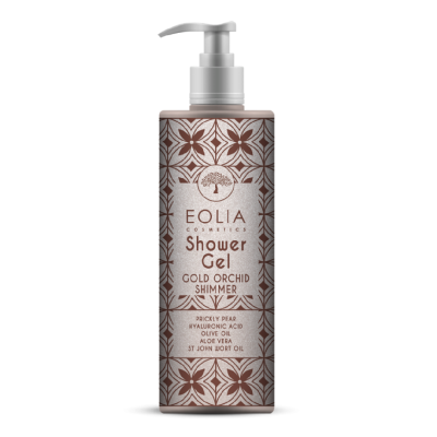 Gel de dus cu extract de Orhidee Aurie, 250 ml, Eolia -