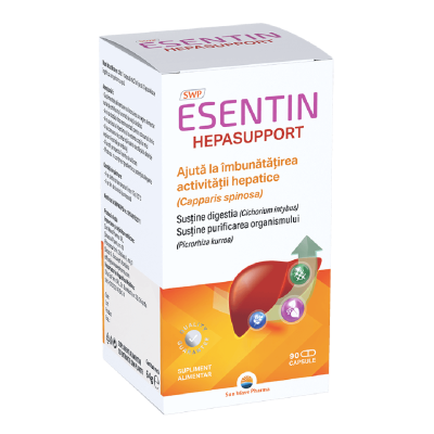 Esentin Hepasuport, 90 capsule, Sun Wave Pharma -