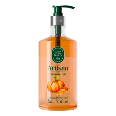 Sapun lichid cu ulei natural de masline Pumpkin Tart Artisan, 600ml, Eyüp Sabri Tuncer -