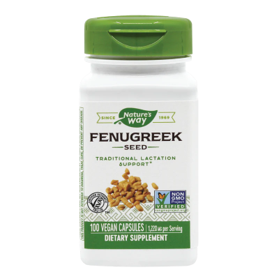 Fenugreek (Schinduf) 610mg Nature's Way, 100 capsule, Secom -