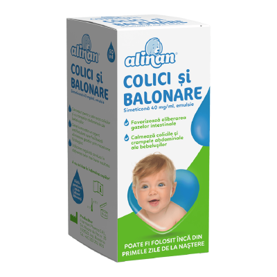 Emulsie colici si balonare Alinan, 50 ml, Fiterman Pharma -
