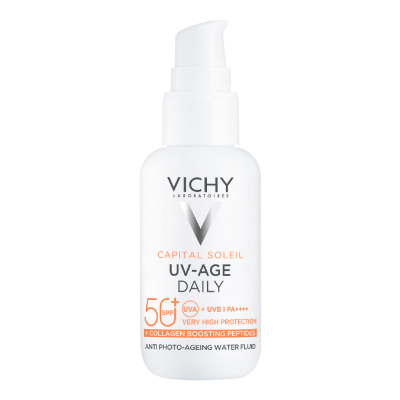 Fluid apos anti-fotoimbatranire SPF50+ Capital Soleil UV-AGE DAILY, 40 ml, Vichy -