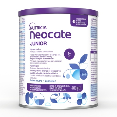 Formula hipoalergenica speciala Neocate Junior +12 luni, 400g, Nutricia -
