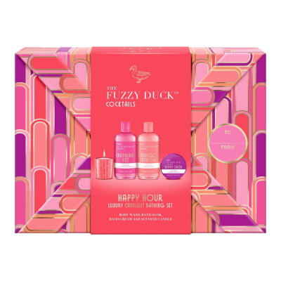 Set de ingrijire corporala Fuzzy Duck Cocktails, 4 piese, Baylis & Harding -
