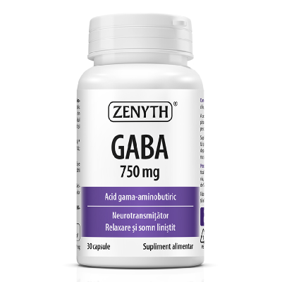 Gaba 750mg, 30 capsule, Zenyth -