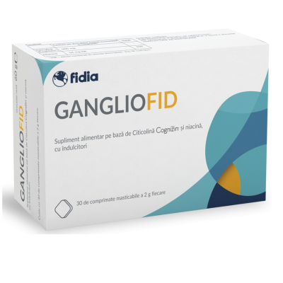 GanglioFid, 30 comprimate masticabile, Fidia Farmaceutici -
