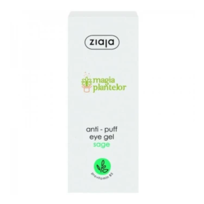 Gel contur ochi anti-pungi cu extract de salvie, 15ml, Ziaja -