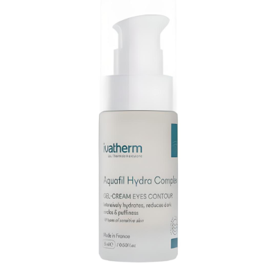 Gel-crema contur ochi Aquafil Hydra Complex, 15ml, Ivatherm -