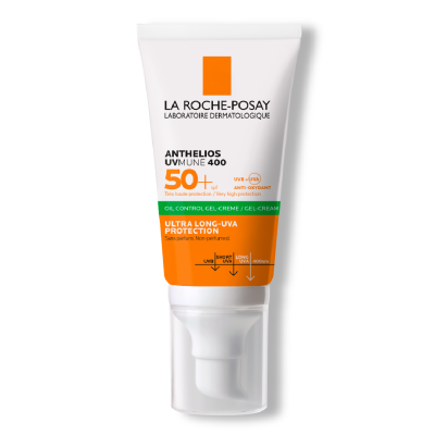 Gel-Crema cu protectie solara SPF 50+ Anthelios UV-MUNE 400 Oil Control, 50ml, La Roche-Posay -