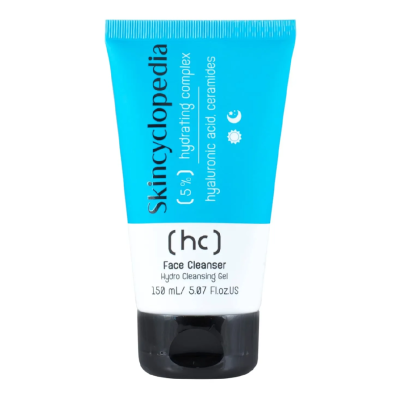 Gel curatare fata 5% complex hidratant, 150 ml, Skincyclopedia -