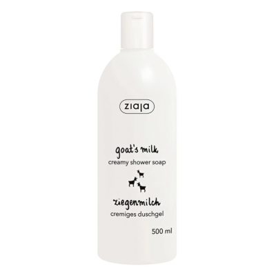 Gel de dus crema cu lapte de capra, 500 ml, Ziaja -