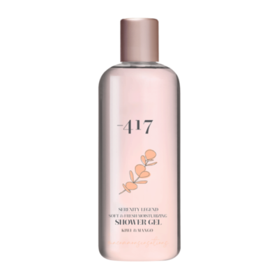 Gel de dus hidratant cu kiwi si mango Serenity Legend, 350 ml, Minus 417 -