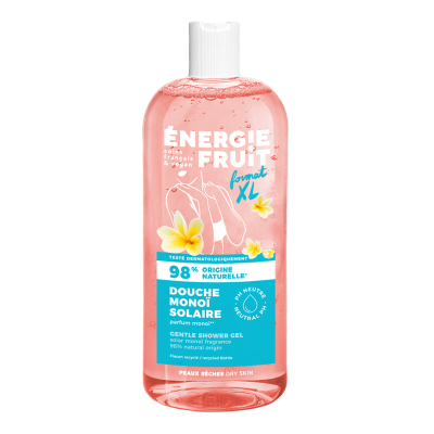 Gel de dus hidratant cu Ulei de Monoi, 500 ml, Energie Fruit -