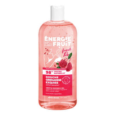 Gel de dus revitalizant cu Grenadina, 500 ml, Energie Fruit -