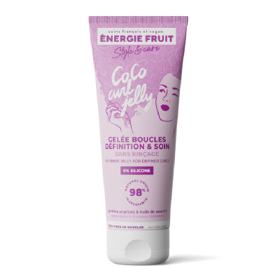 Gel pentru bucle definite cu ulei de cocos organic, 200 ml, Energie Fruit -