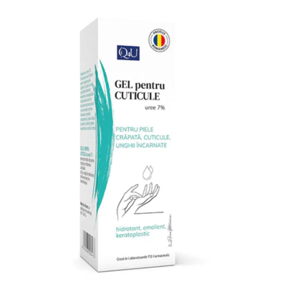 Gel pentru cuticule cu uree 7%, Q4U, 20 ml, Tis Farmaceutic -