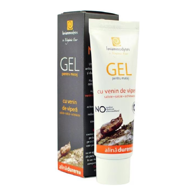 Gel pentru masaj cu venin de vipera, Viperel, 50 ml, Viper Cosmetics -