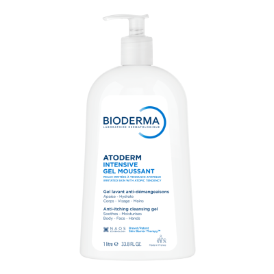 Gel spumant Atoderm Intensive, 1L, Bioderma -