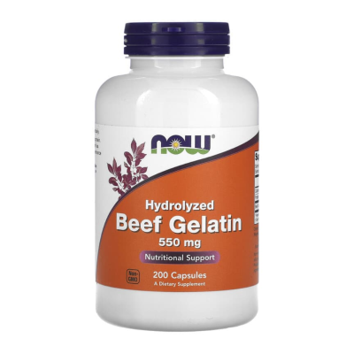 Colagen hidrolizat 550mg, 200 capsule, Now Foods -