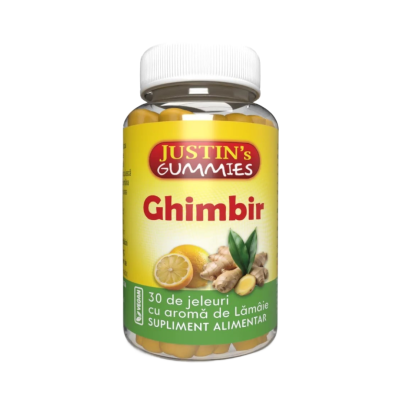 Ghimbir, 30 jeleuri, Justin Pharma -
