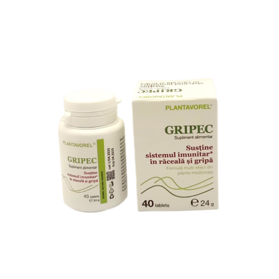 Gripec, 40 tablete, Plantavorel -
