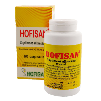 Hofisan, 60 capsule, Hofigal -