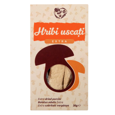 Hribi uscati extra, 30g, Ecotravio -