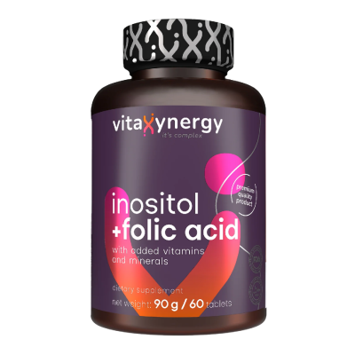 Inositol + Acid Folic, 60 tablete, Vitaxynergy -