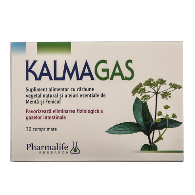 KalmaGas, 30 comprimate, Pharmalife -