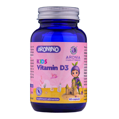Kids Vitamin D3, Aronino, 60 capsule masticabile, Aronia Charlottenburg -