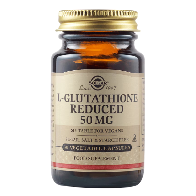 L-Glutation redus 50 mg, 30 capsule, Solgar -