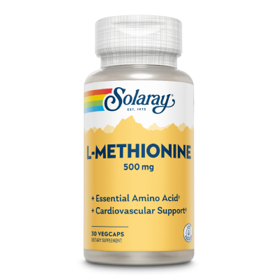 L-Methionine 500mg Solaray, 30 capsule, Secom -