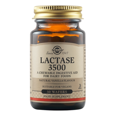 Lactaza 3500, 30 tablete, Solgar -