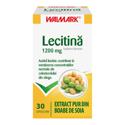 Lecitina 1200mg, 30 capsule, Walmark -