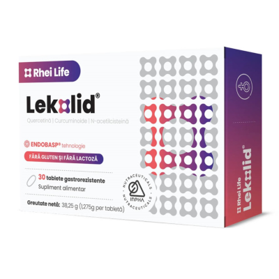 Lekolid, 30 capsule, Rhei Life -