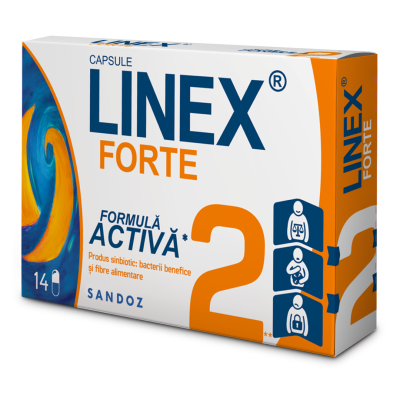 Linex Forte, 14 capsule, Sandoz -