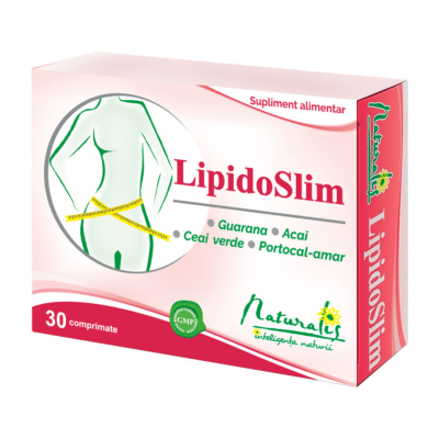 LipidoSlim, 30 capsule, Naturalis -